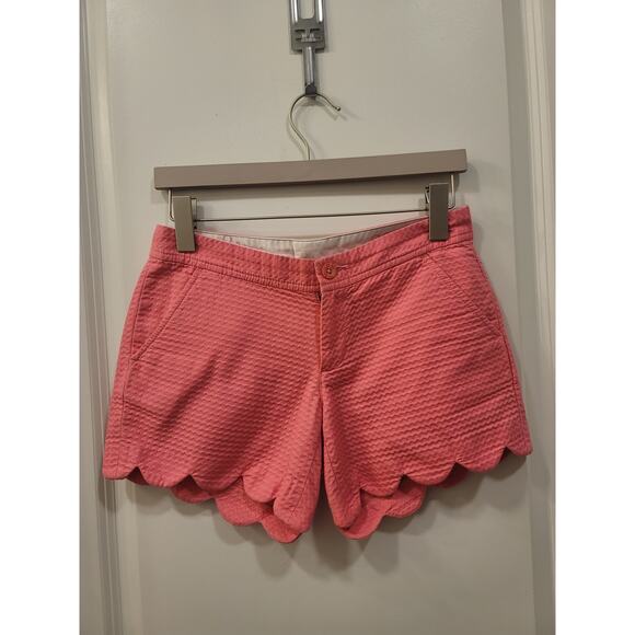 Lilly Pulitzer Pink Buttercup Jacquard Shorts - Picture 2 of 10